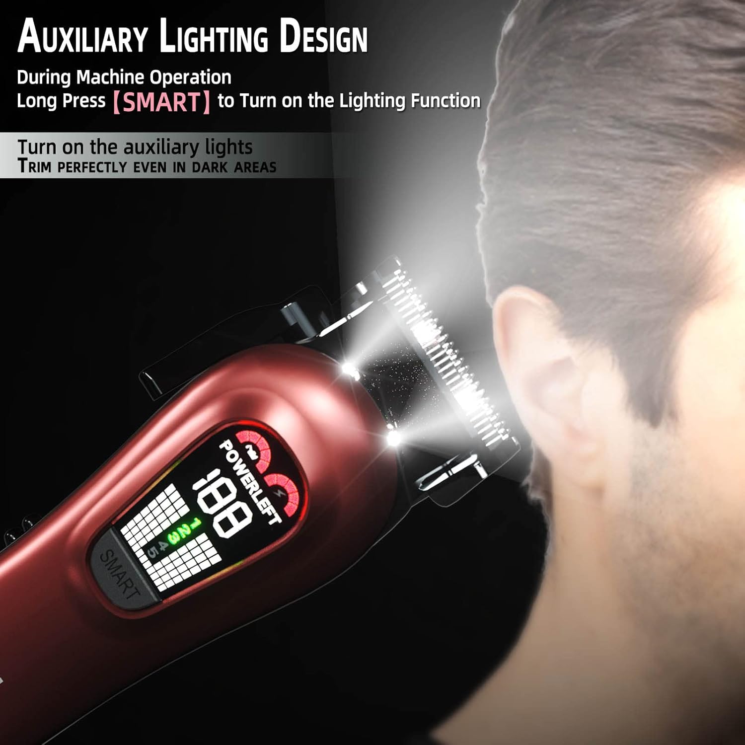 Hair Clippers for Men Professional Clippers for Men Cordless&Corded Barber