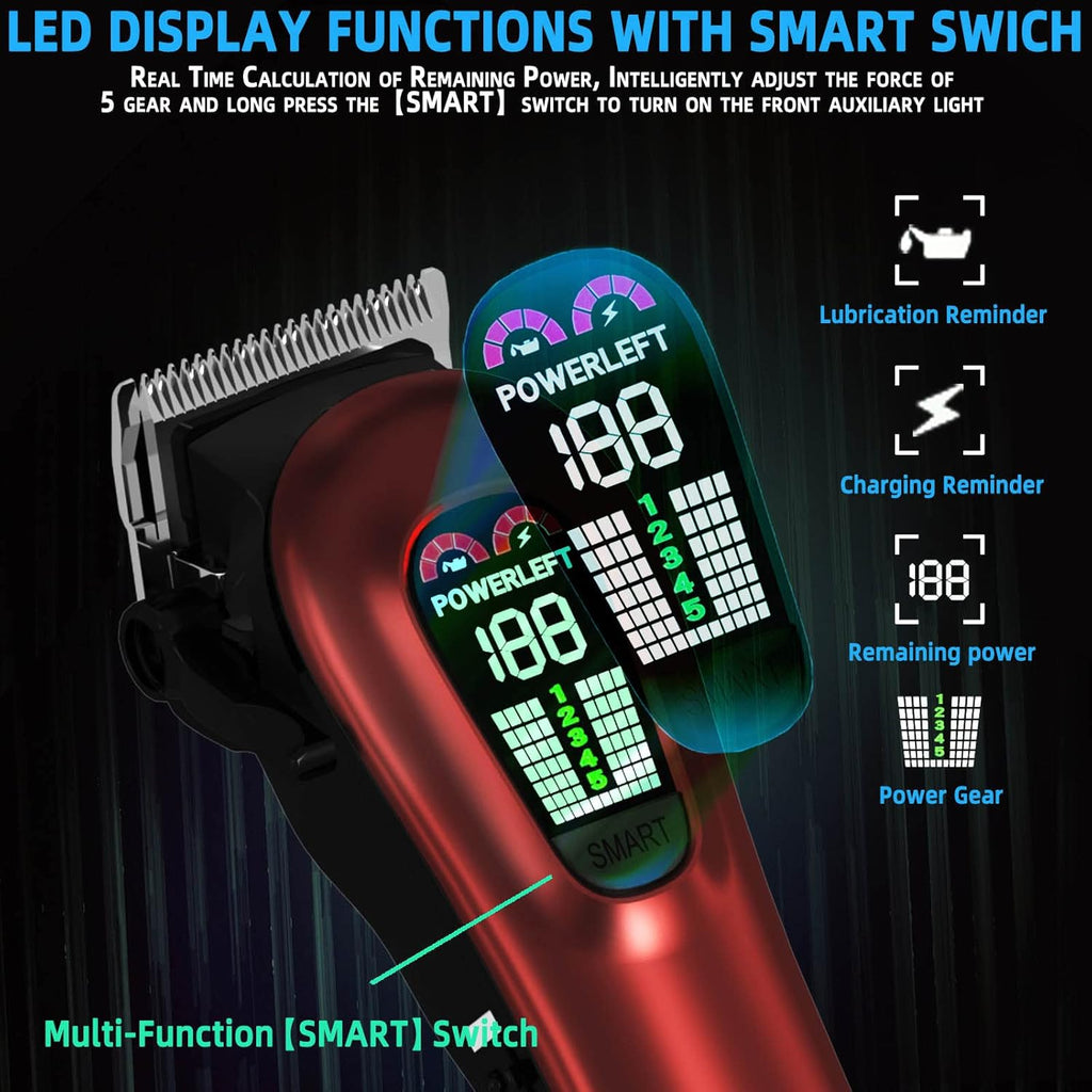 Hair Clippers for Men Professional Clippers for Men Cordless&Corded Barber