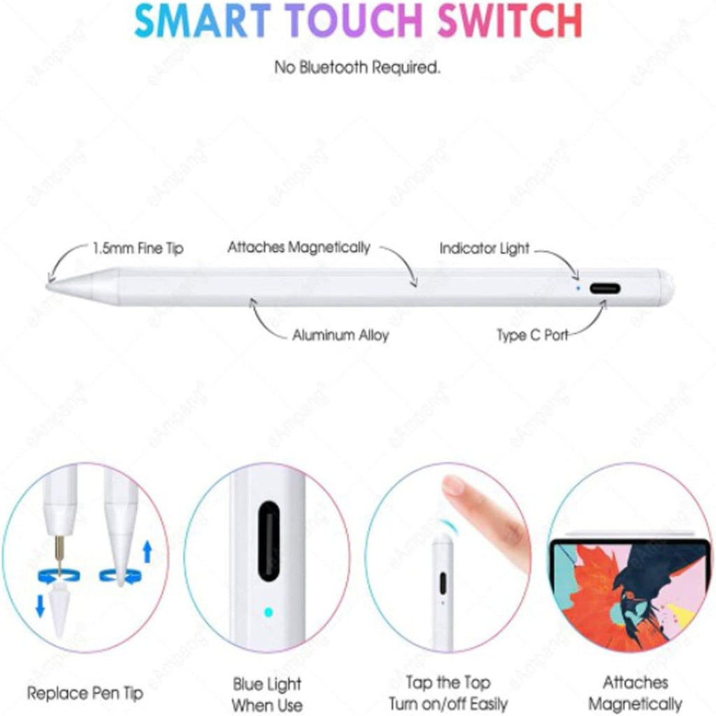 Stylus Pen for ipad, Active Pencil with Quick Charge, FREE SHIPPING!