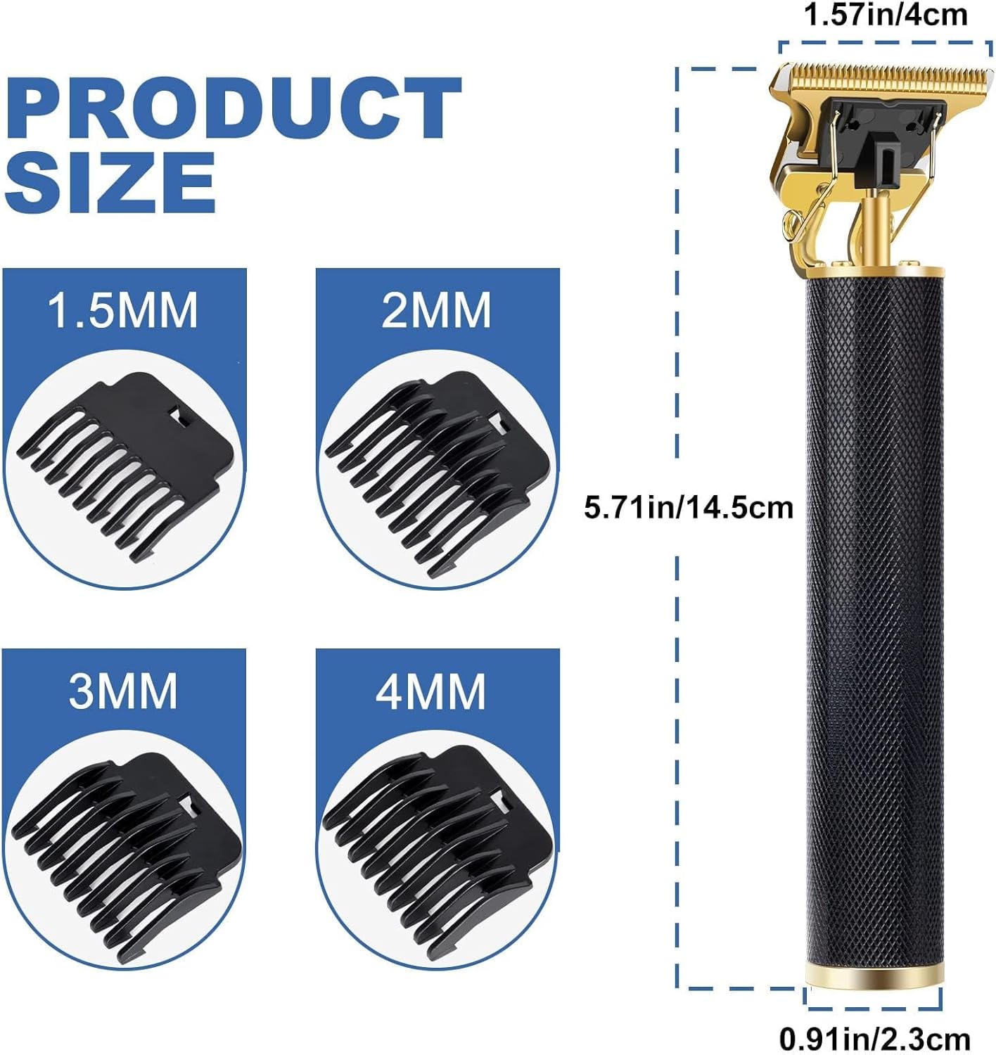 YOGINGO Professional Hair Trimmer for Men, Beard Trimmer Hair Clippers for Men