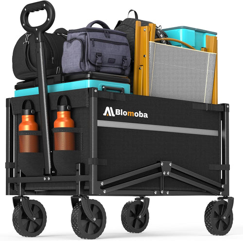 Blomoba Collapsible Wagon Cart, Flexible Handle, Portable FREE SHIPPING!